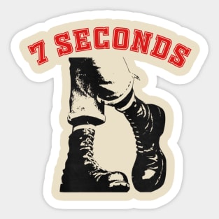 Boots 7 seconds Sticker